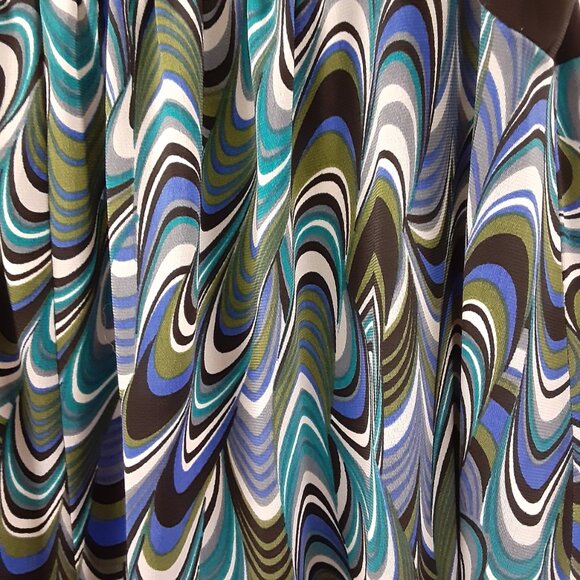 Dressbarn Dress Size 10 Sleeveless, Pullover Boho-Chic, Pockets Scoop Neck - Picture 2 of 8